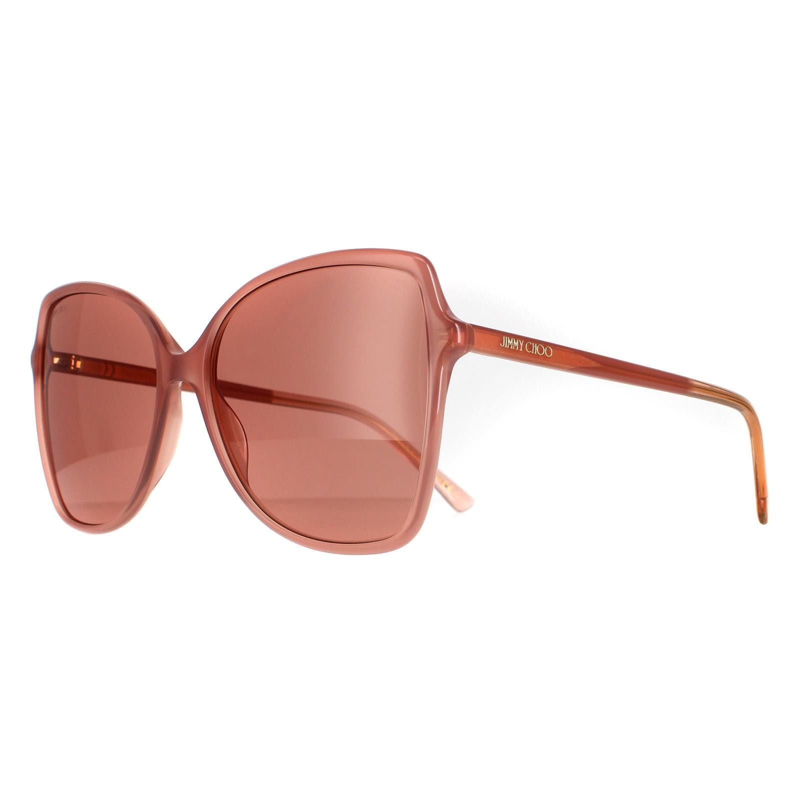 Jimmy Choo Fashion Nude  Burgundy FEDE/S image 2