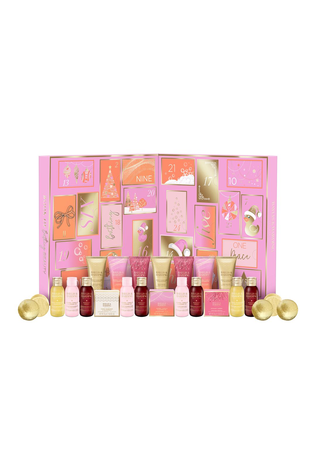 Baylis & Harding Ladies Luxury 24 Days of Beauty Advent Calendar Gift Set Multi image 3