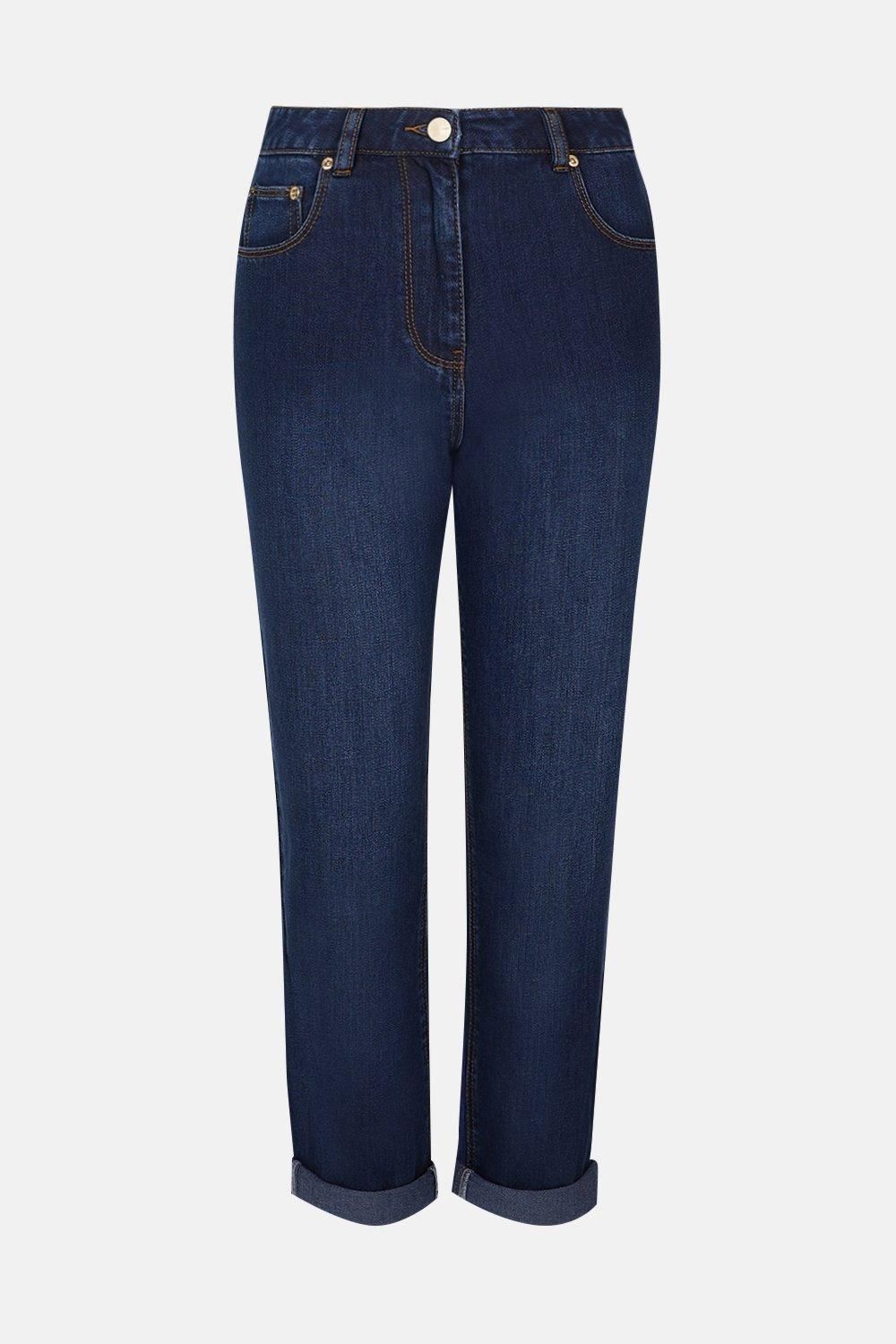 Oasis Boyfriend Jeans Rinse image 5