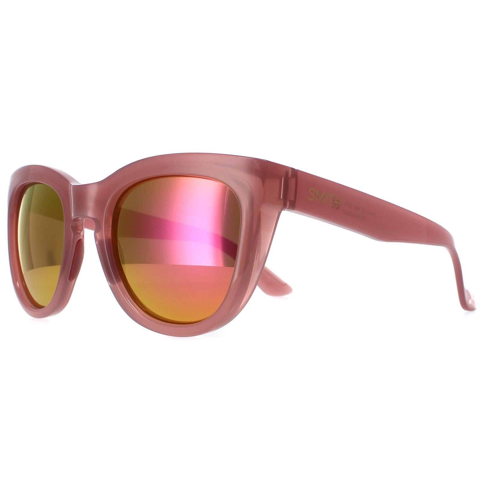 Smith Cat Eye Beige Pink Chromapop Rose Gold Mirror Sidney image 2