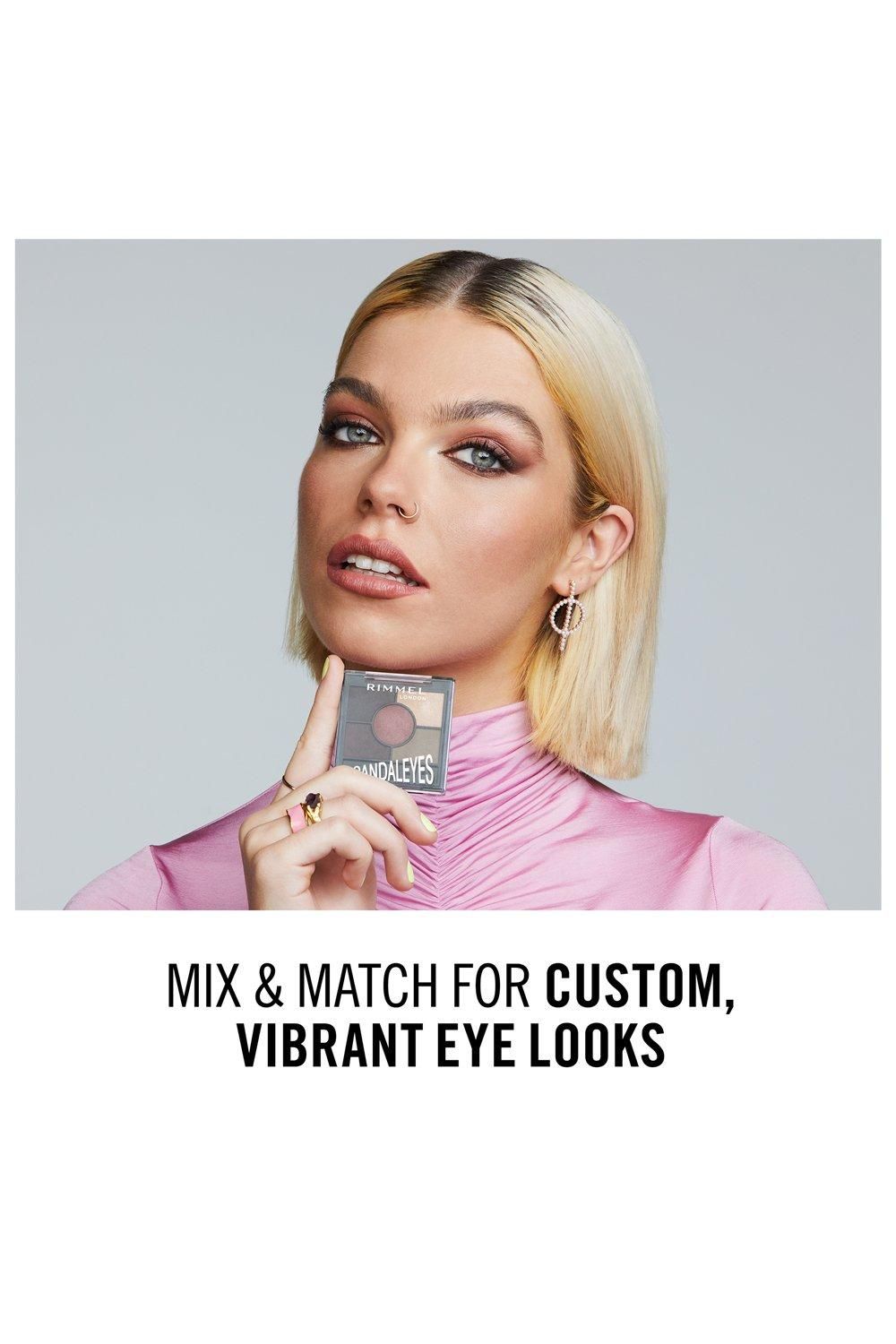 Rimmel London Scandaleyes 5 Pan Palette Eyeshadow - Sunset Bronze Multi image 6