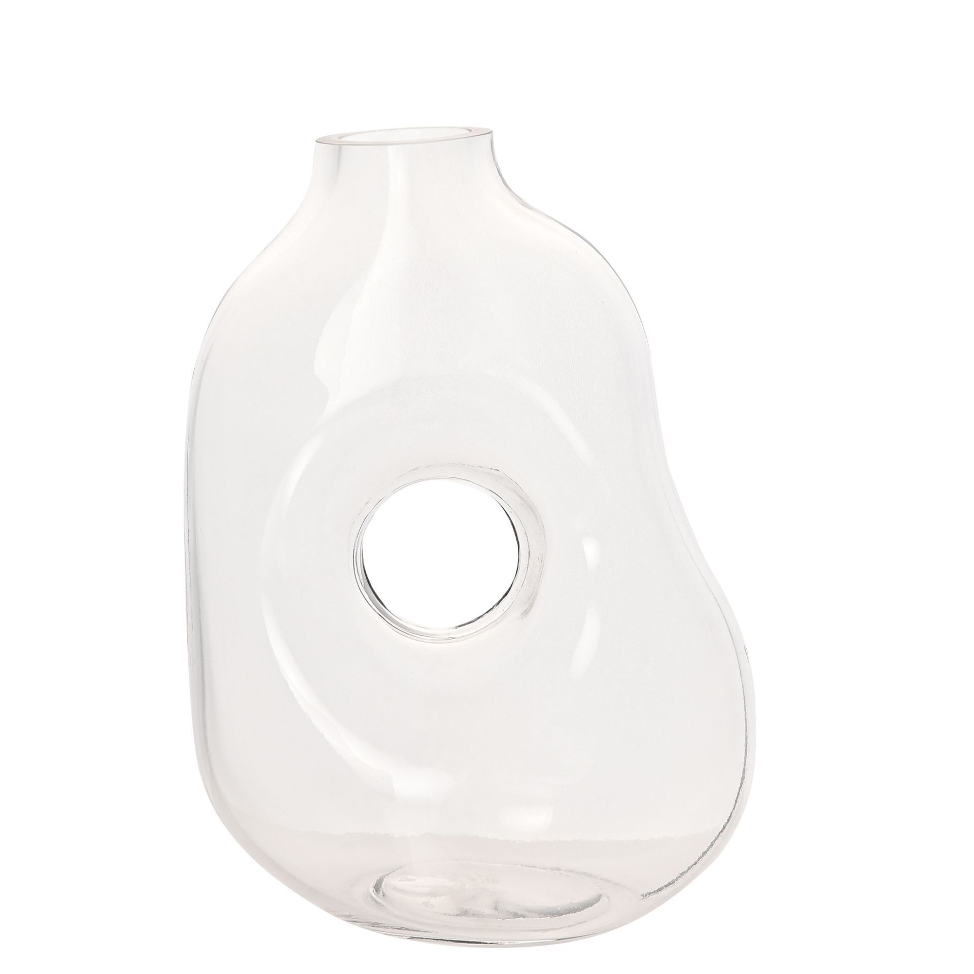 Hestia Handmade Coloured Glass Vase - Abstract image 2