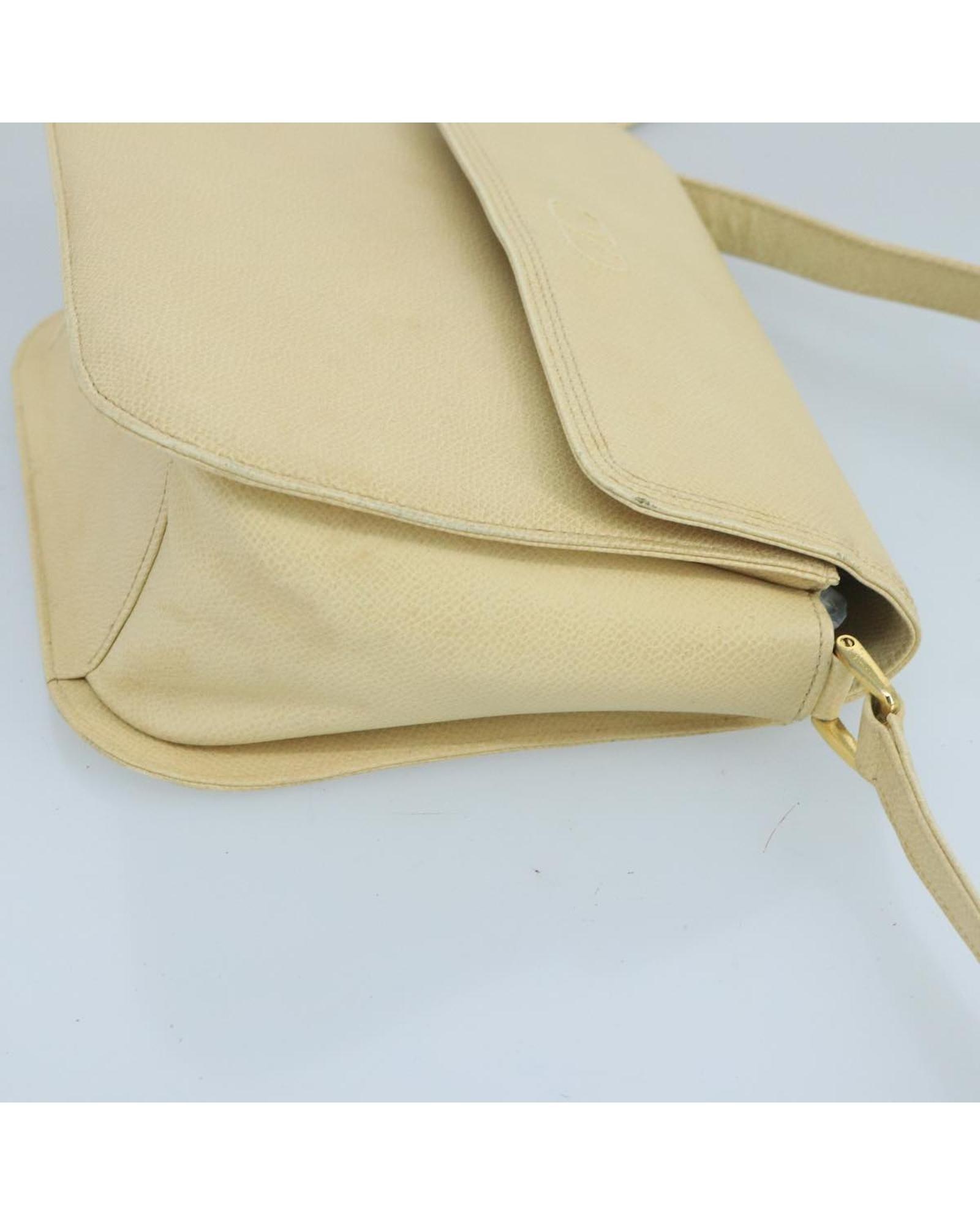 Valentino Preloved Leather Crossbody Bag Wo - Beige Shoulder Bags image 5