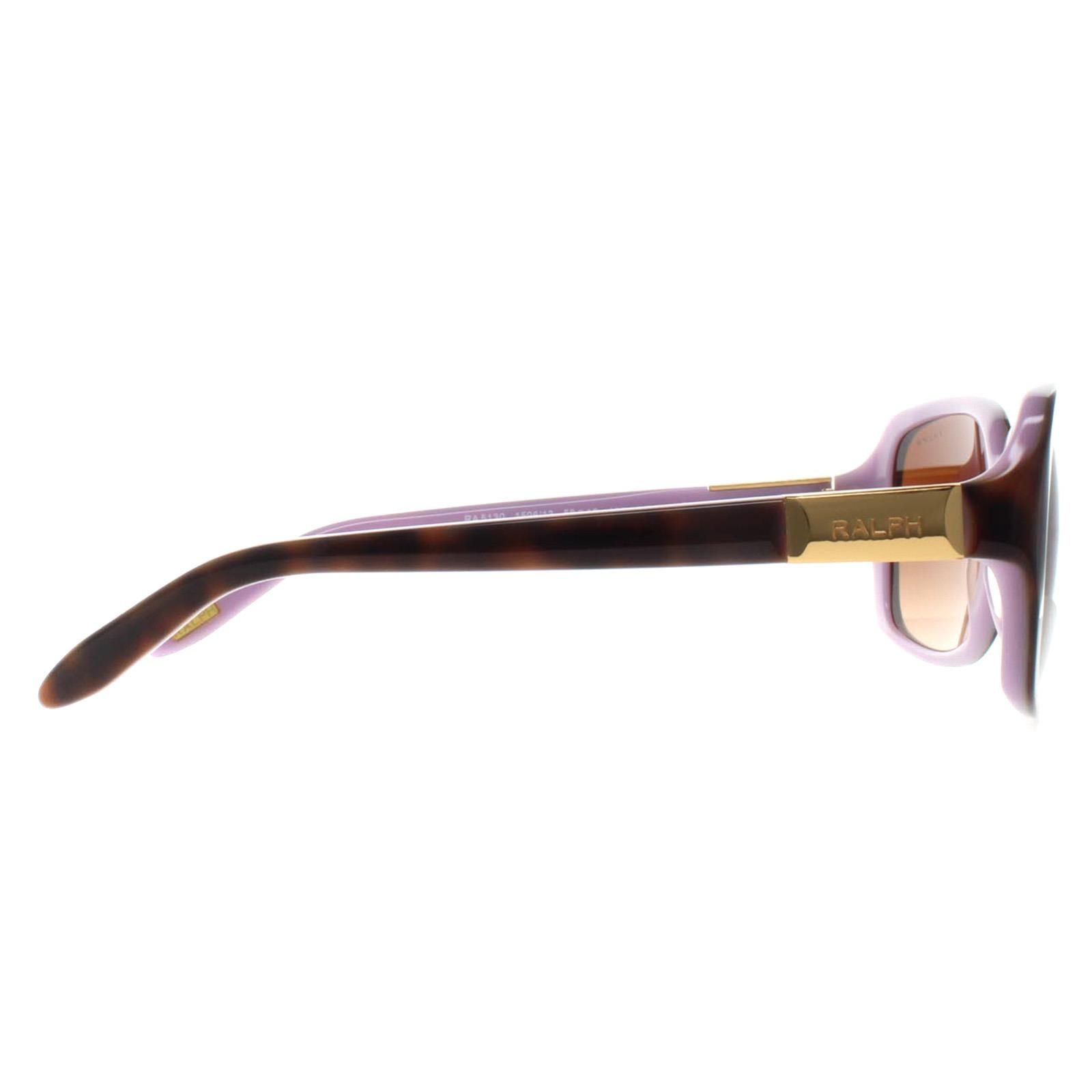 Ralph by Ralph Lauren Oval Havana on Violet Brown Gradient RA5130 image 4