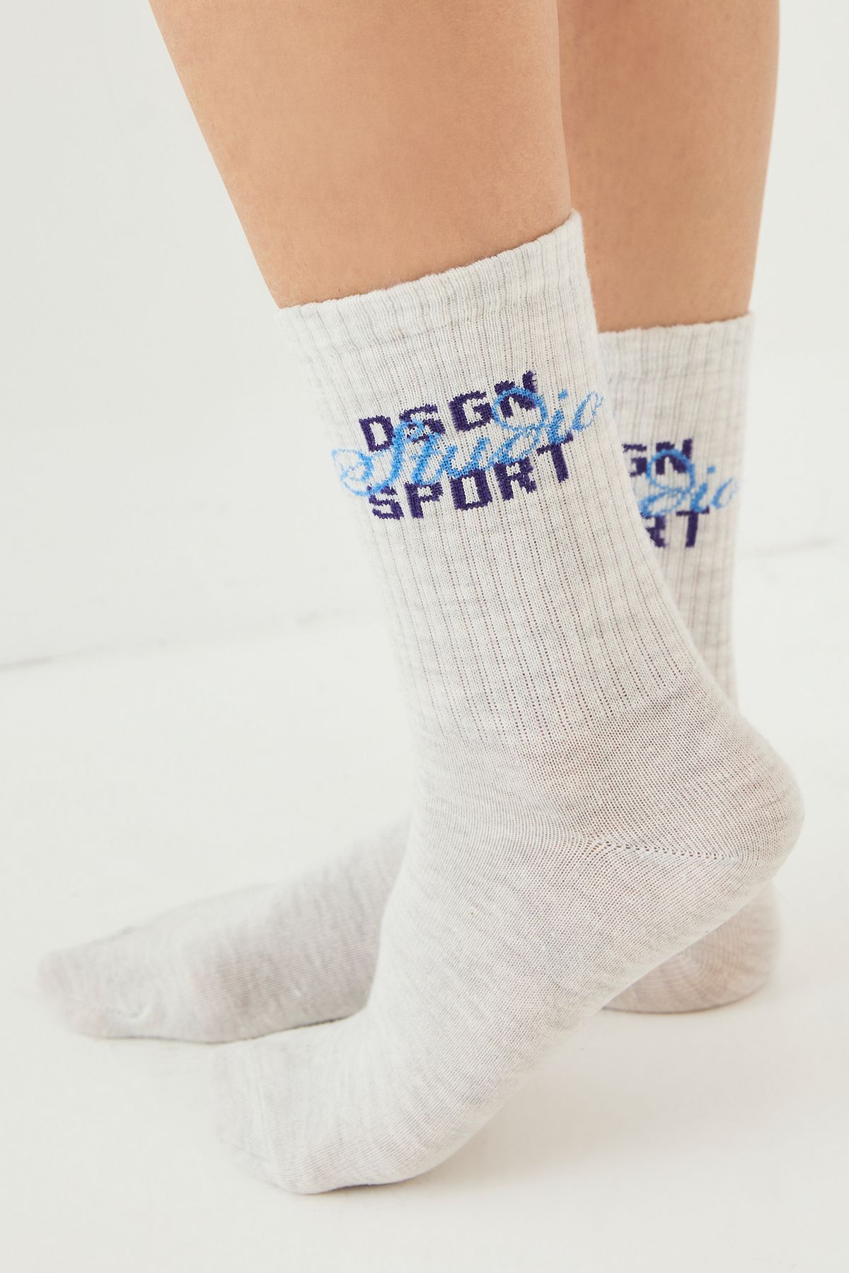 DSGN Studio DSGN Studio Sports Socks Ash Grey image 1
