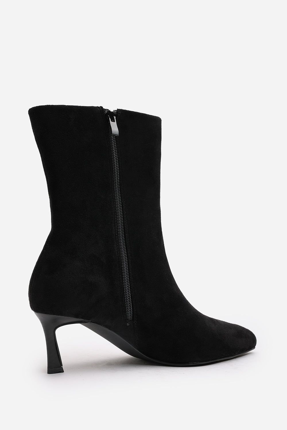 Where's That From 'Aubrey' Suede Pointed Toe Ankle Low Heel Boot image 5