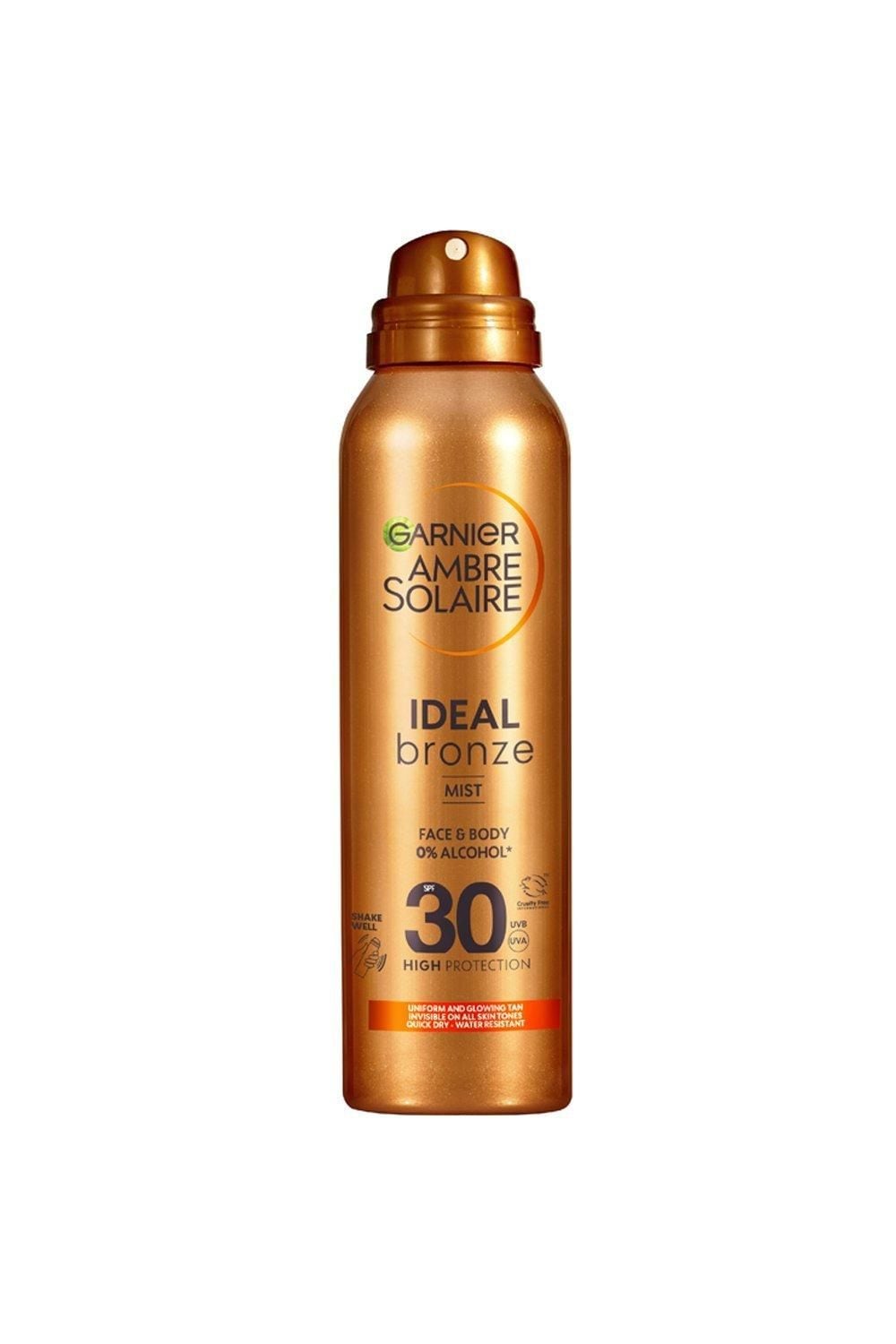 Garnier Ambre Solaire Ideal Bronze Tanning Mist SPF30 Multi image 1