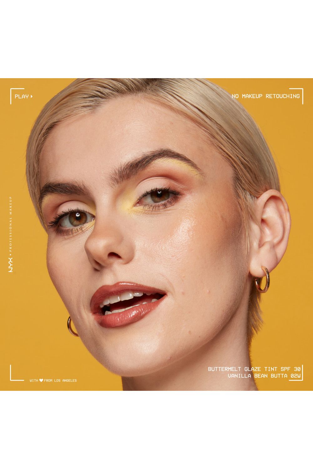 NYX Professional Makeup Buttermelt Glaze Soft Glow Skin Tint + SPF/FPS 30 30ml Vanilla Bean Butta image 4