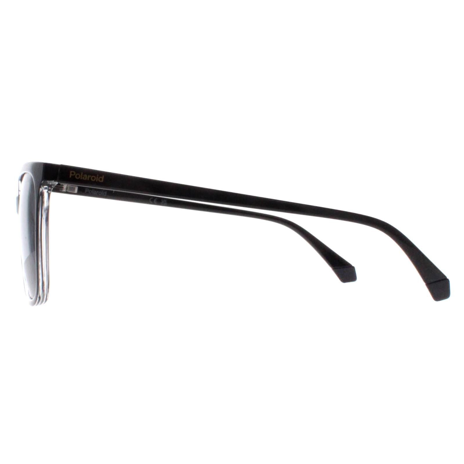 Polaroid Rectangle Black Crystal Grey Polarized PLD 4163/S image 3