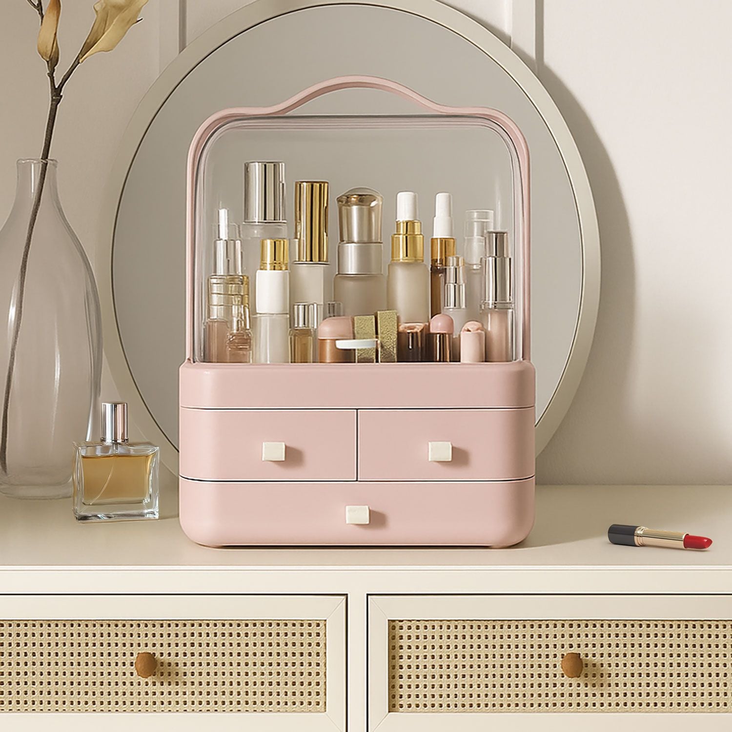 Neo Acrylic Makeup Organiser Cosmetic Storage Box image 2