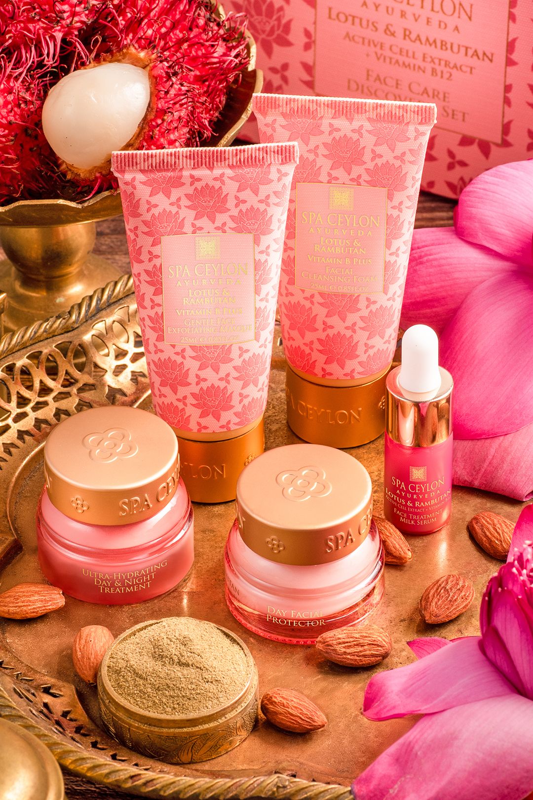 Spa Ceylon Lotus & Rambutan Face Care Discovery Set image 2