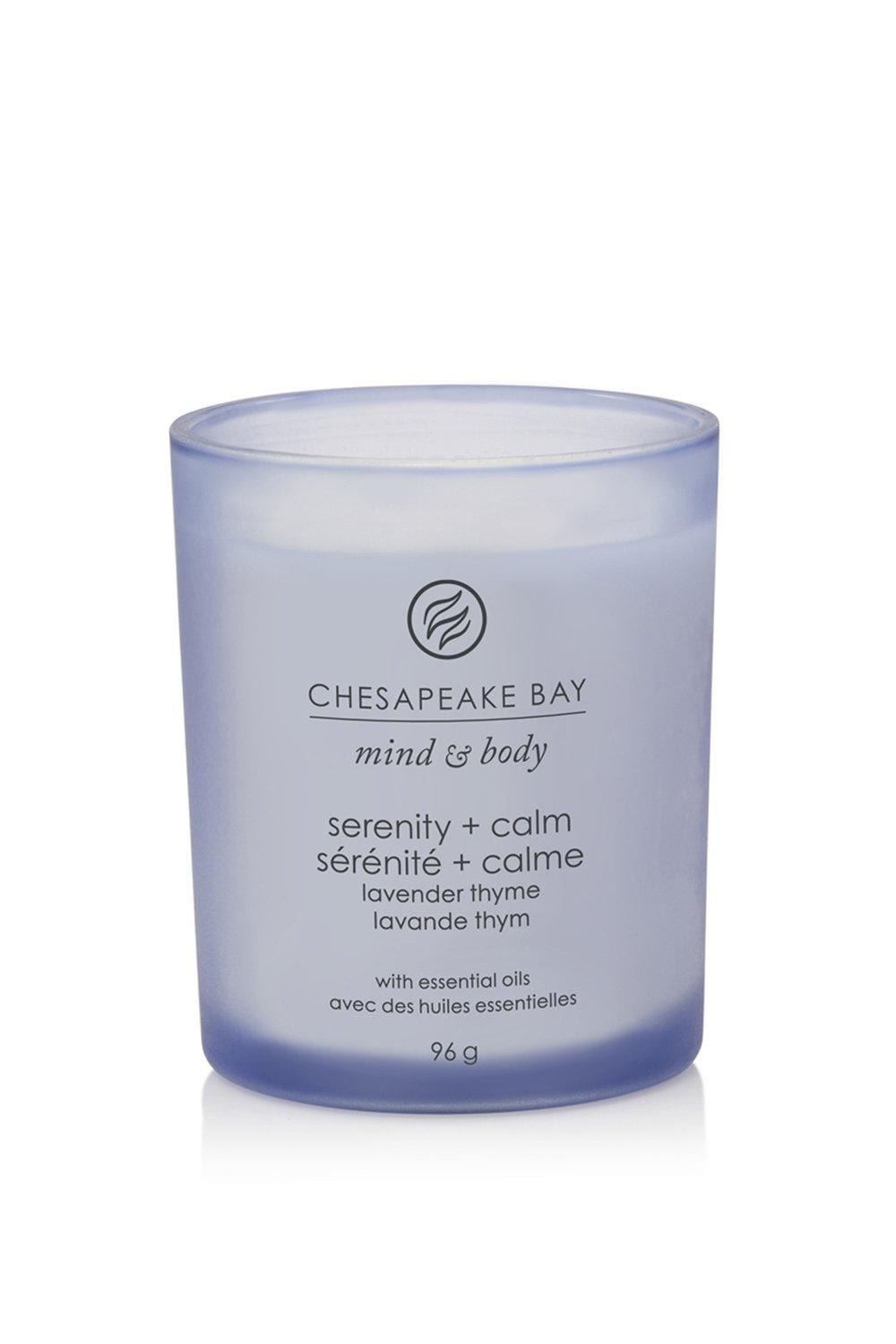 Chesapeake Bay Serenity + Calm Small Candle Purple image 2