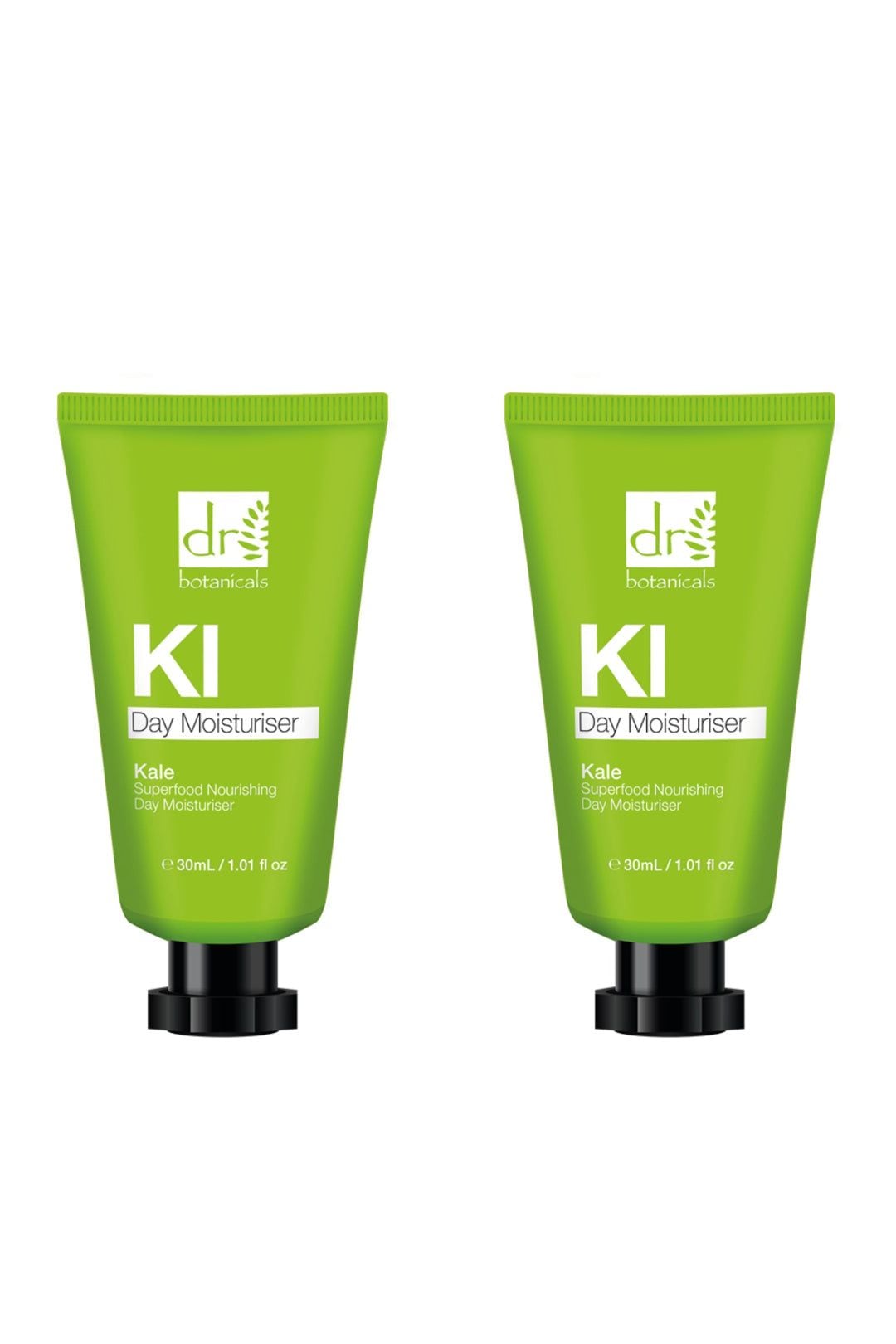 Dr. Botanicals Kale Superfood Nourishing Day Moisturiser 30ml x 2 Duo Set image 1