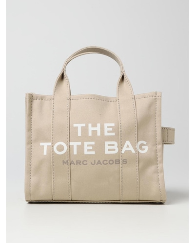 Marc Jacobs The Tote Bag Canvas Tote Wo - Beige Handbags