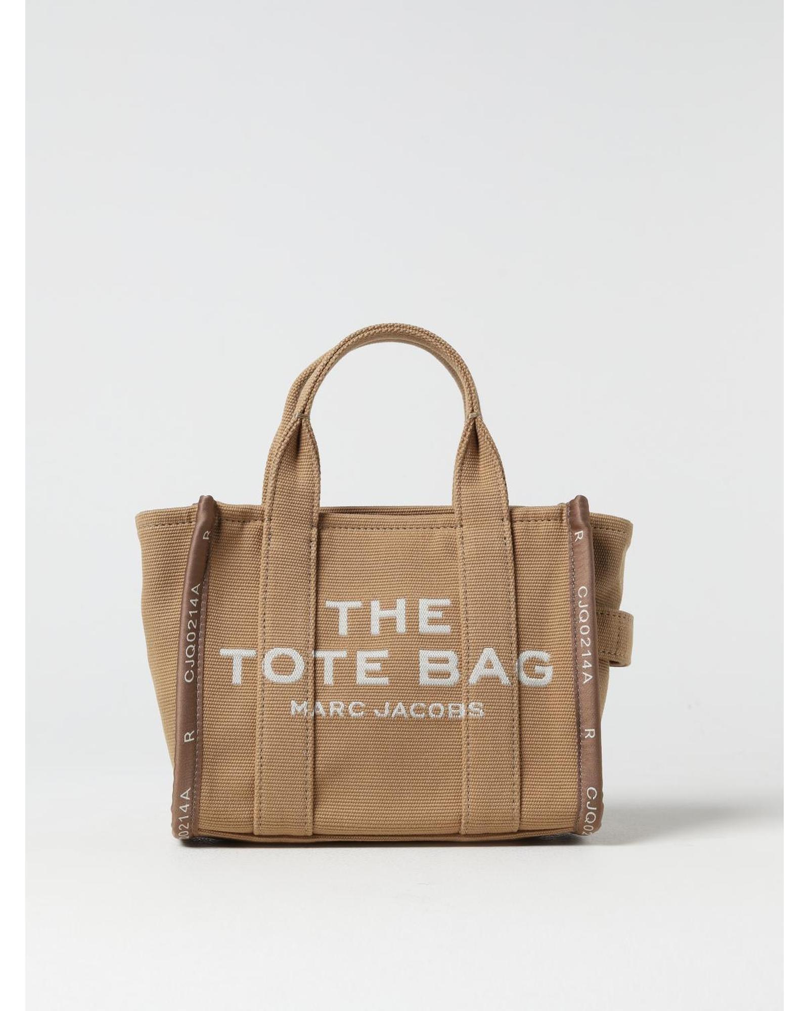 Marc Jacobs The Tote Bag Canvas Tote Wo - Beige Handbags