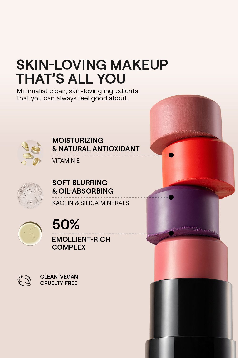 Nudestix Nudies All Over Face Matte Blush Bubba image 6