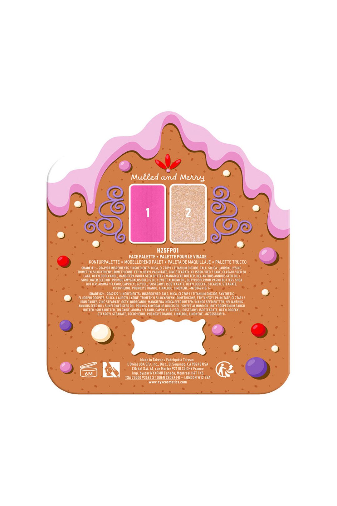 NYX Professional Makeup Buttermelt Face Palette, Blush & Highlighter Duo - Light/Medium Multi image 10