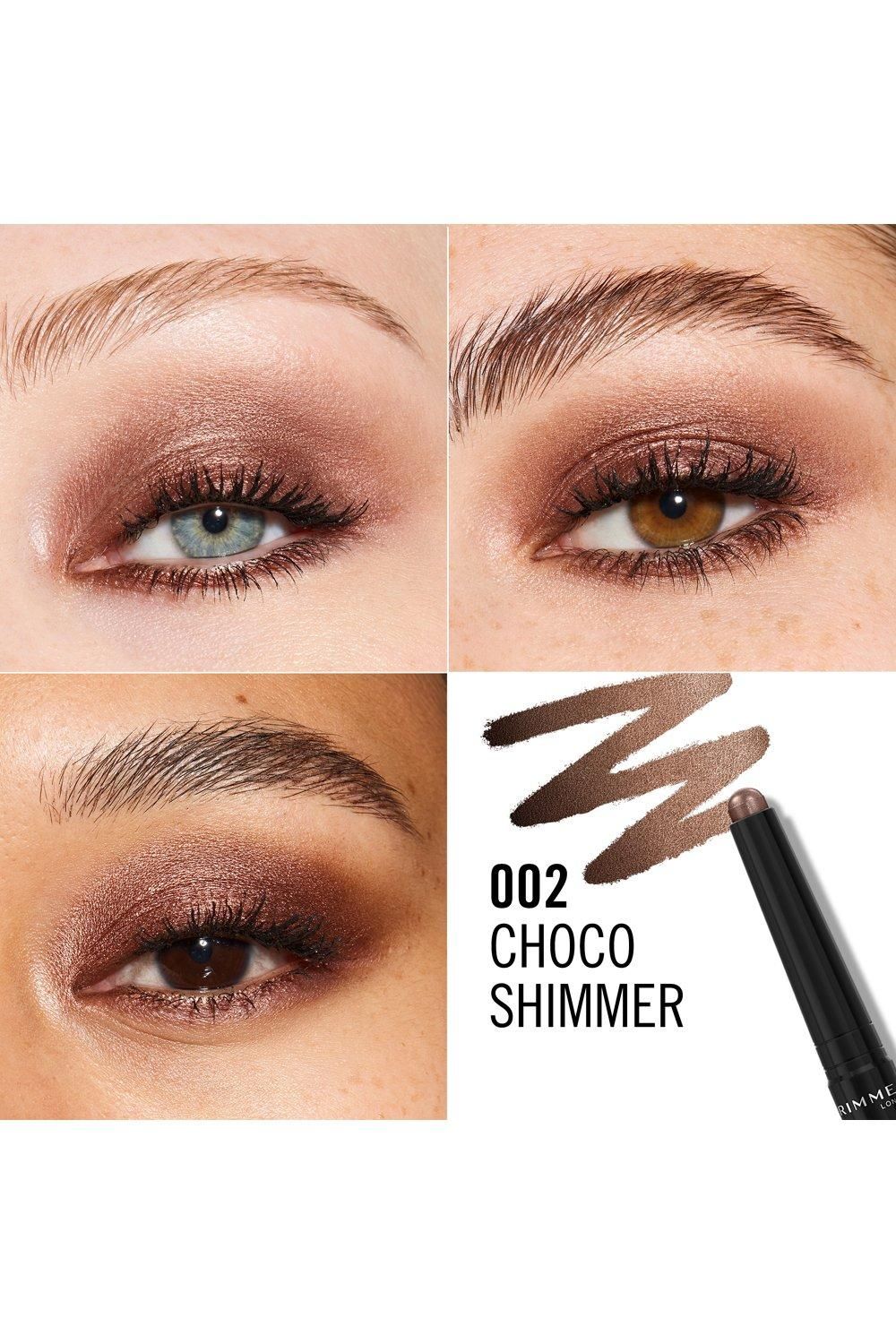 Rimmel London Wonder'Last Shadow Stick 1.64g Choco Shimmer image 2