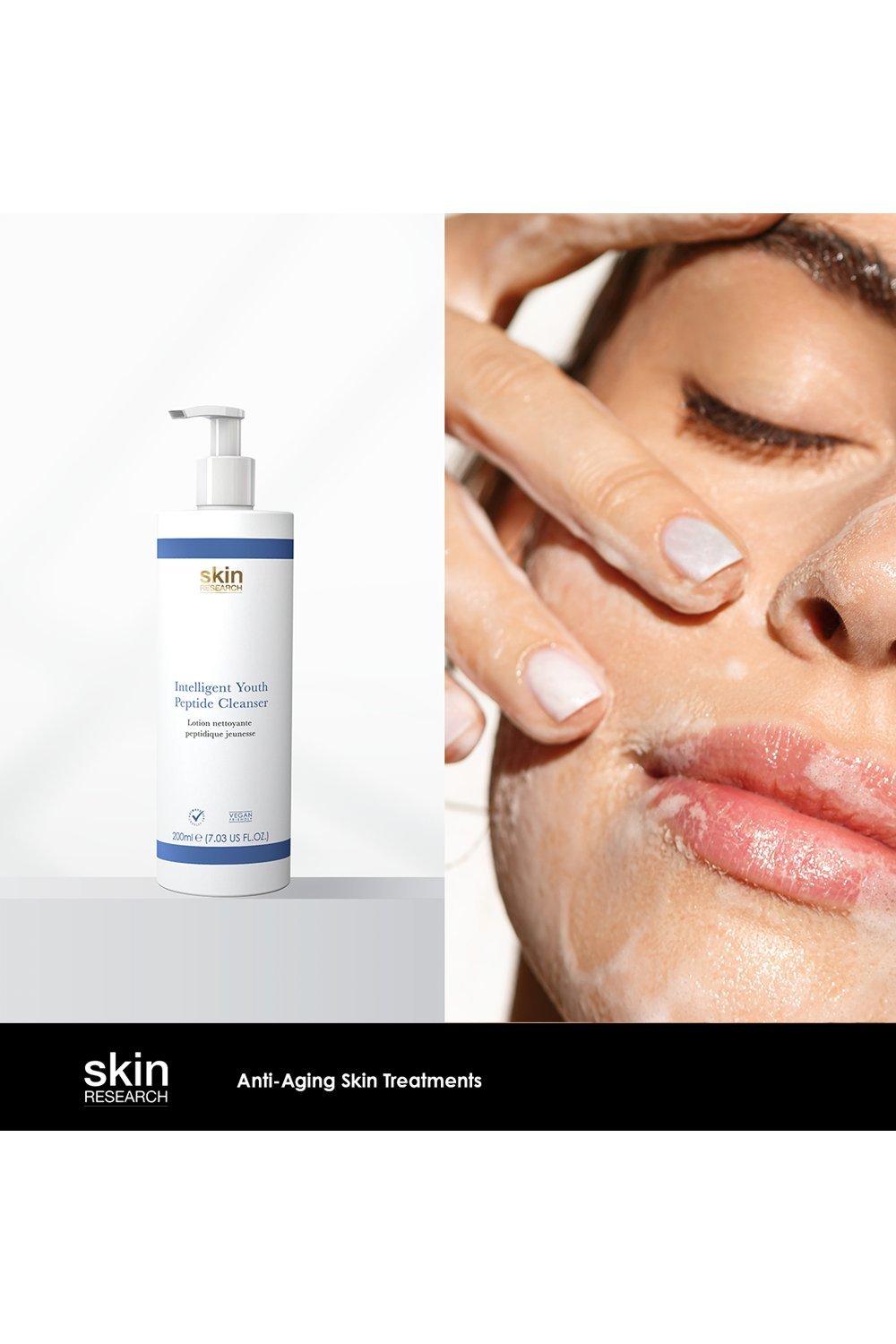 Skin Research Youth Peptide Cleanser 200ml image 3