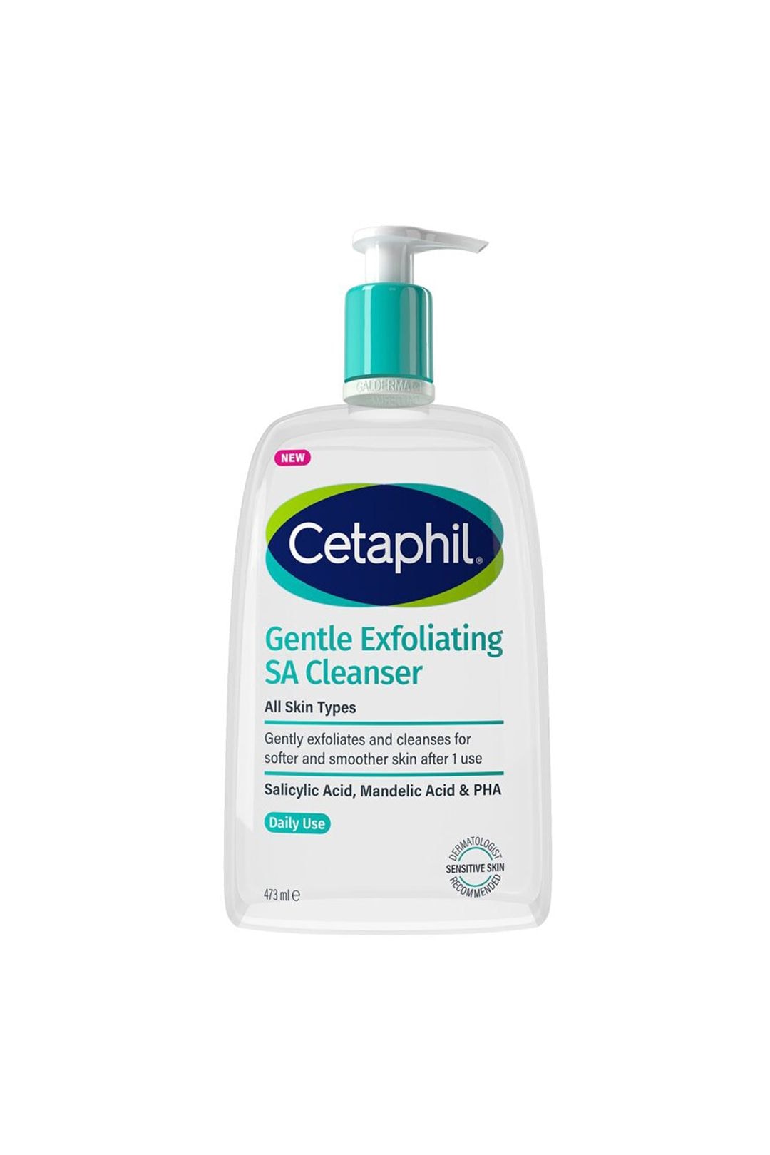 Cetaphil Gentle Exfoliating SA Cleanser 473ml Multi image 1