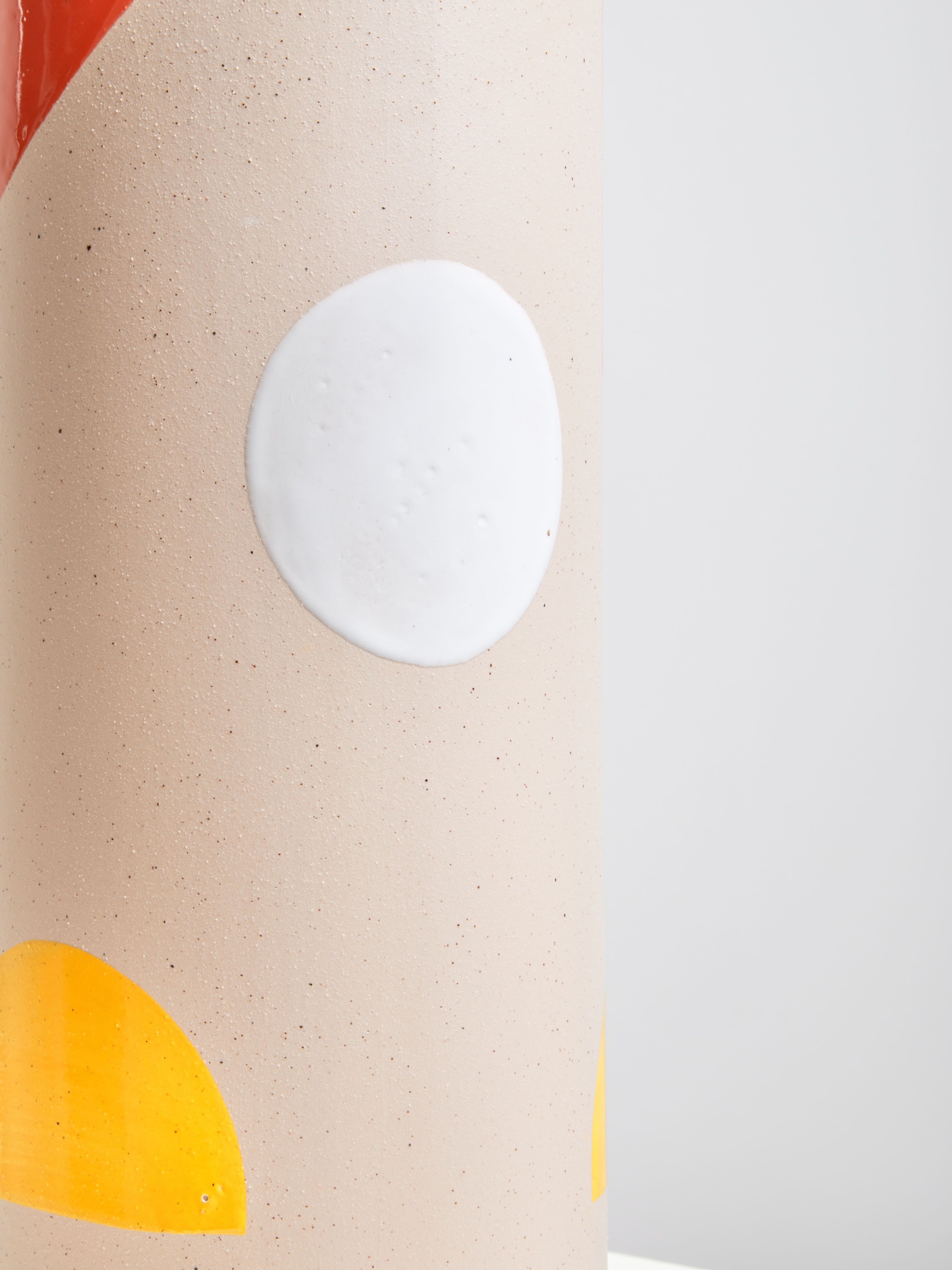 Orsina Large Abstract Vase, Handcrafted Ceramic Vase for Modern Home, Stylish Stoneware Vase for Living Room image 5