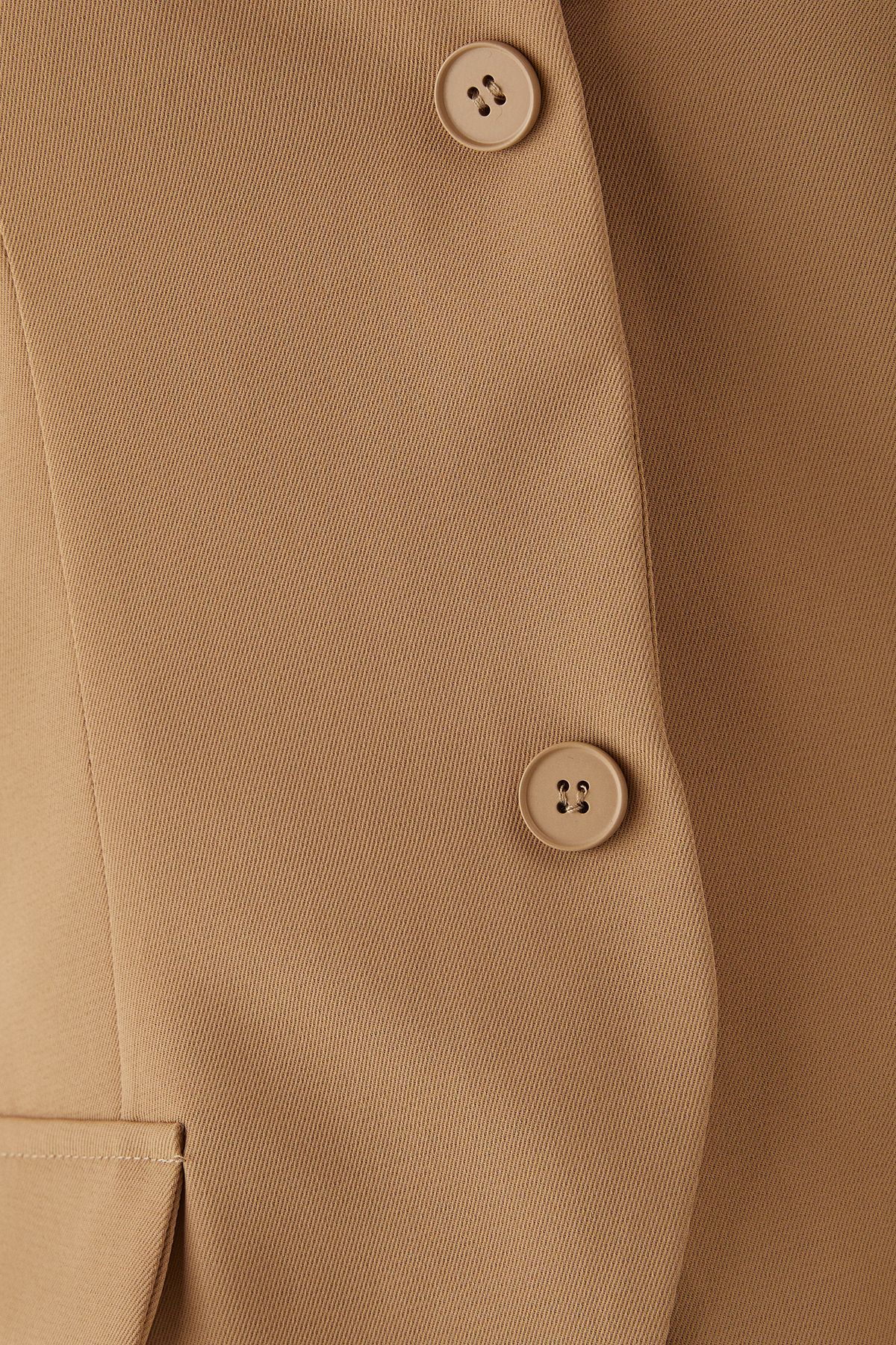 MissPap Tailored Bandeau Top Stone image 5