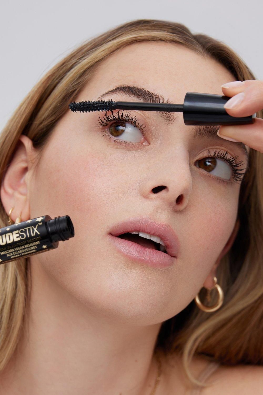 Nudestix Splashproof Vegan Waterproof Mascara Black image 6