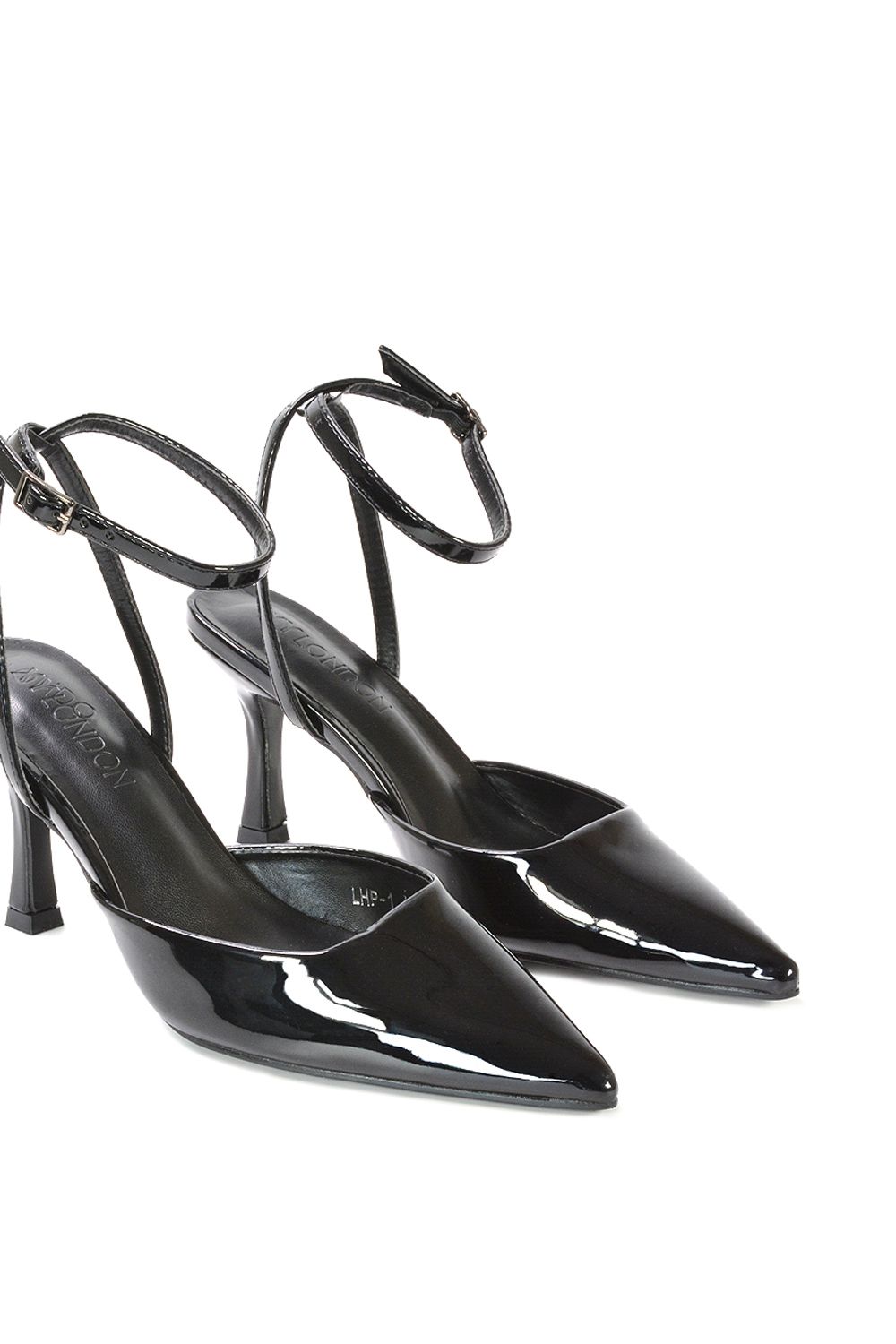 XY London 'Lacey May' Strappy Stiletto High Heel Pointed Toe Pumps Shoes image 6