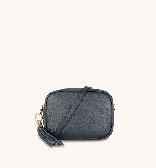 Apatchy London The Tassel Leather Crossbody Bag