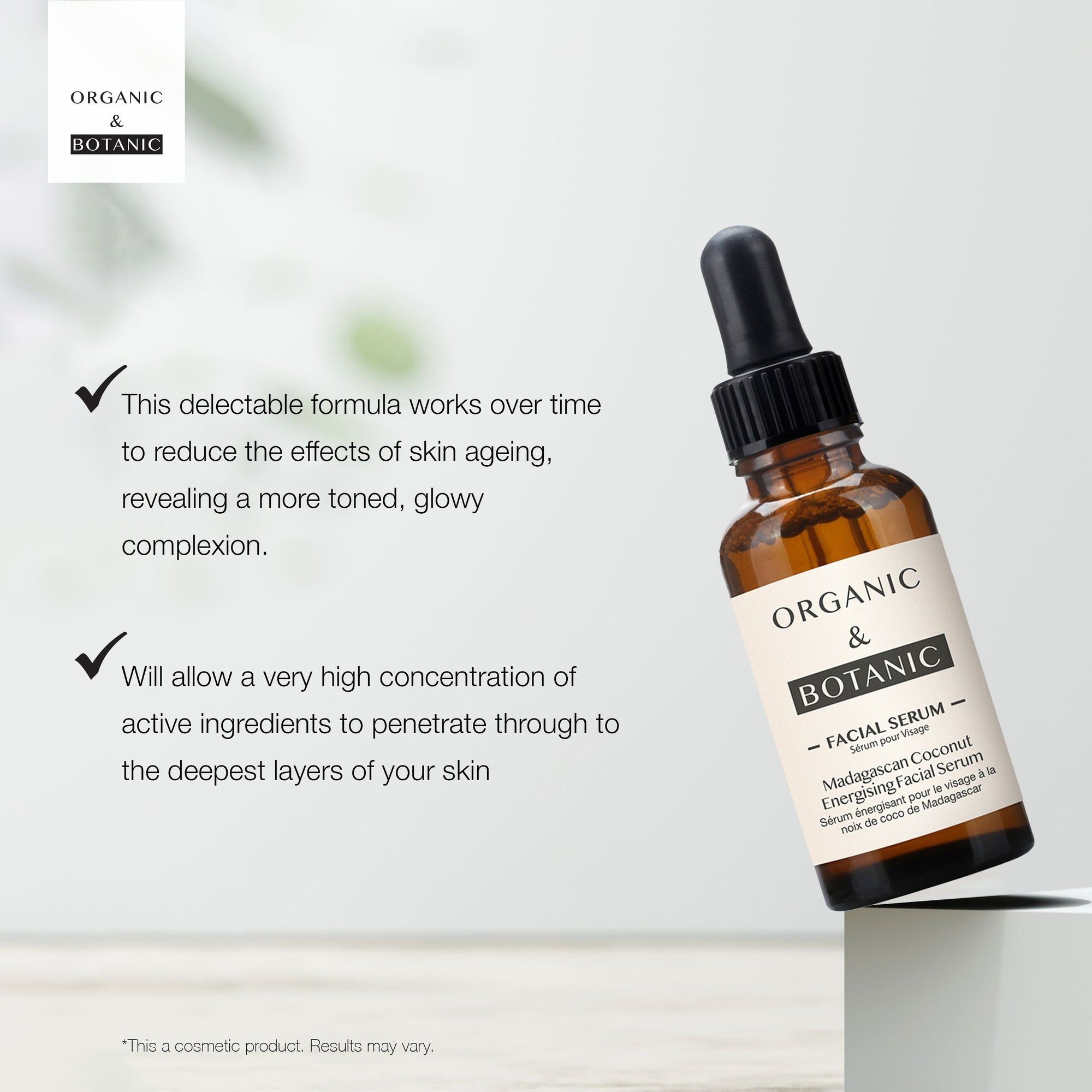 Organic & Botanic Madagascan Coconut Facial Serum 30ml image 4