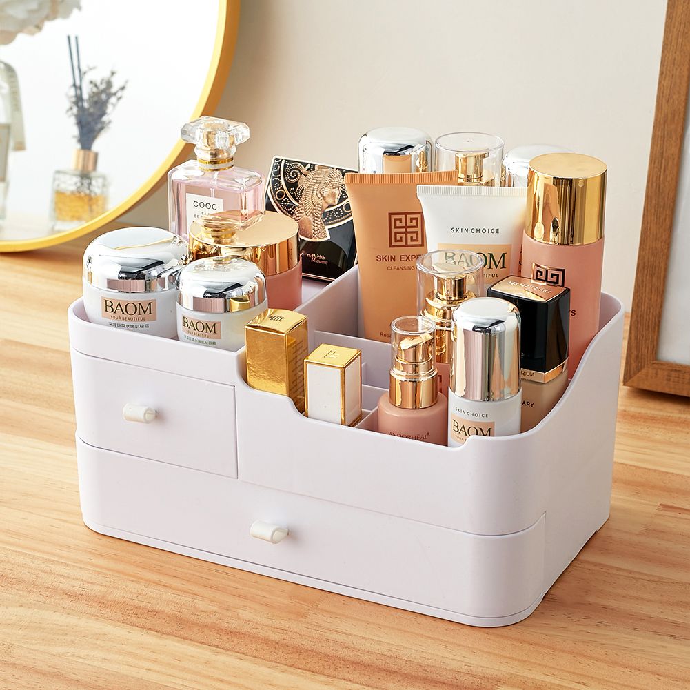 SHEONLY Dressing Table Makeup Storage Box Drawers Gift Set image 2