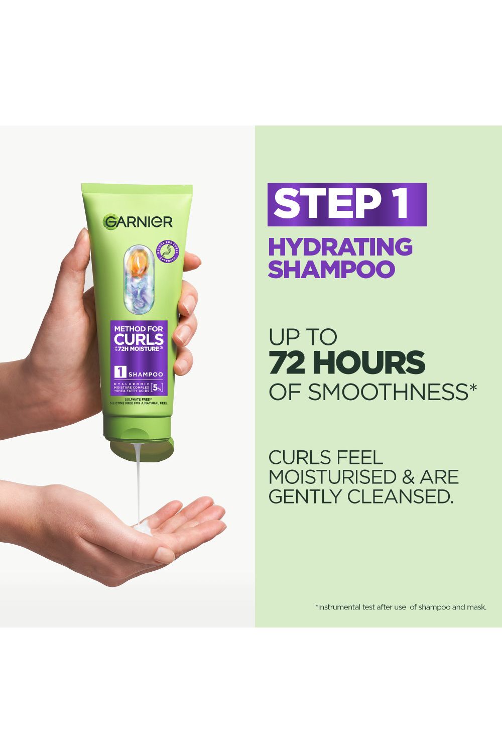 Garnier Method For Curls Shampoo 200ml Multi image 3