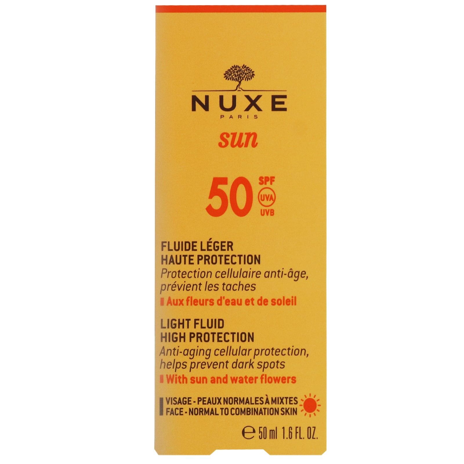Nuxe Light Fluid High Protection SPF50 50ml image 2