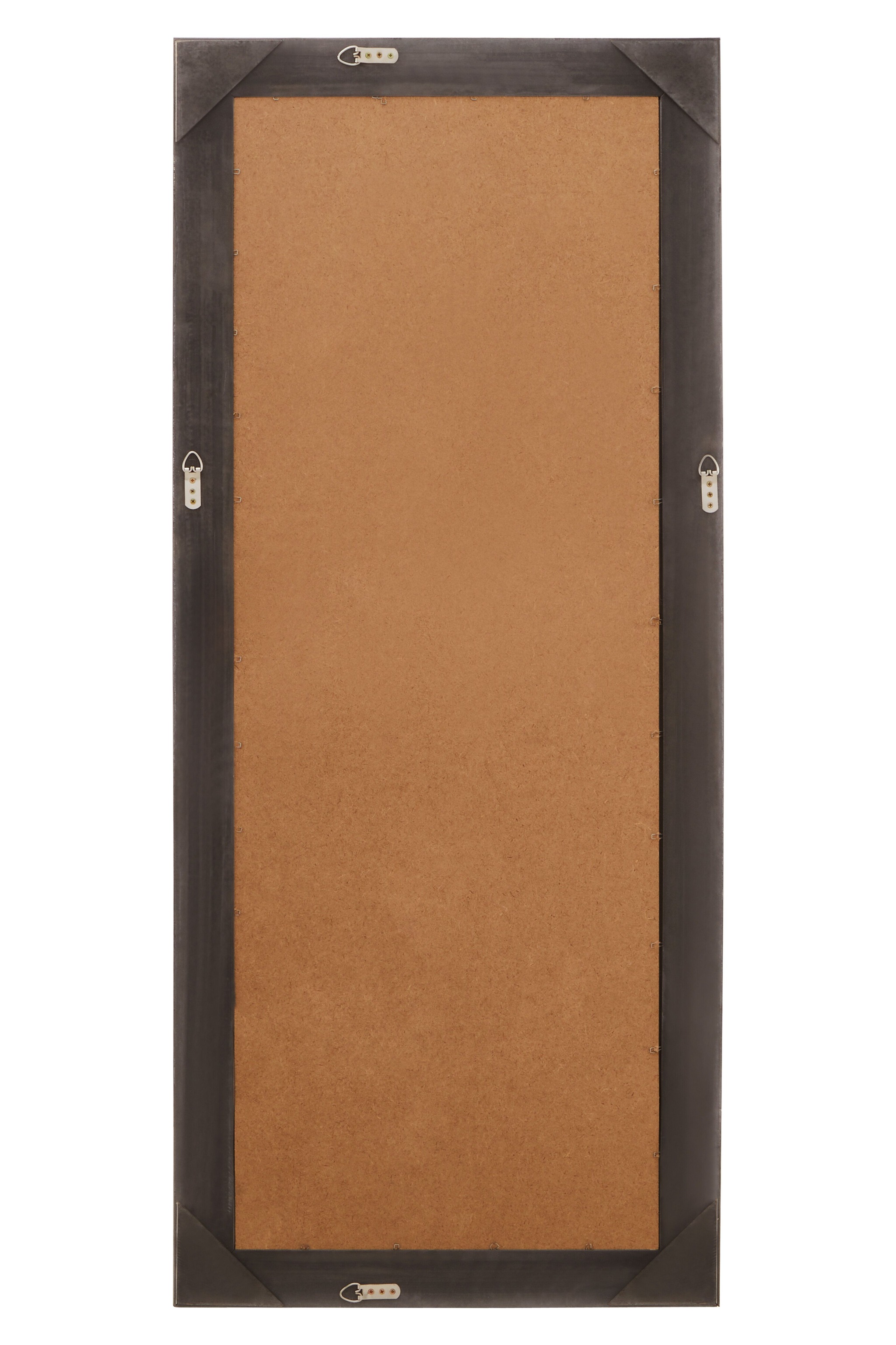 Orsina Champagne Rectangle Wall Mirror, Wooden Frame Mirror With Sleek Finish, Small Mirror For Dressing Area image 3