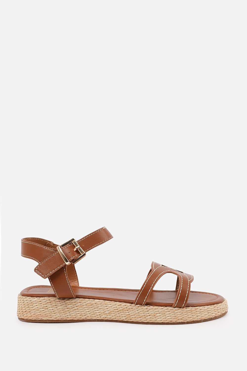 Where's That From 'Julia' Flatform Sandal With Stylish Cut Strap Detail image 2