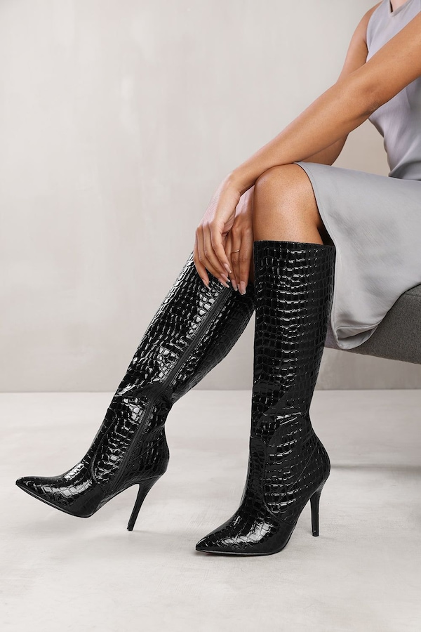 Where's That From 'Zoya' High Heel Calf Boot