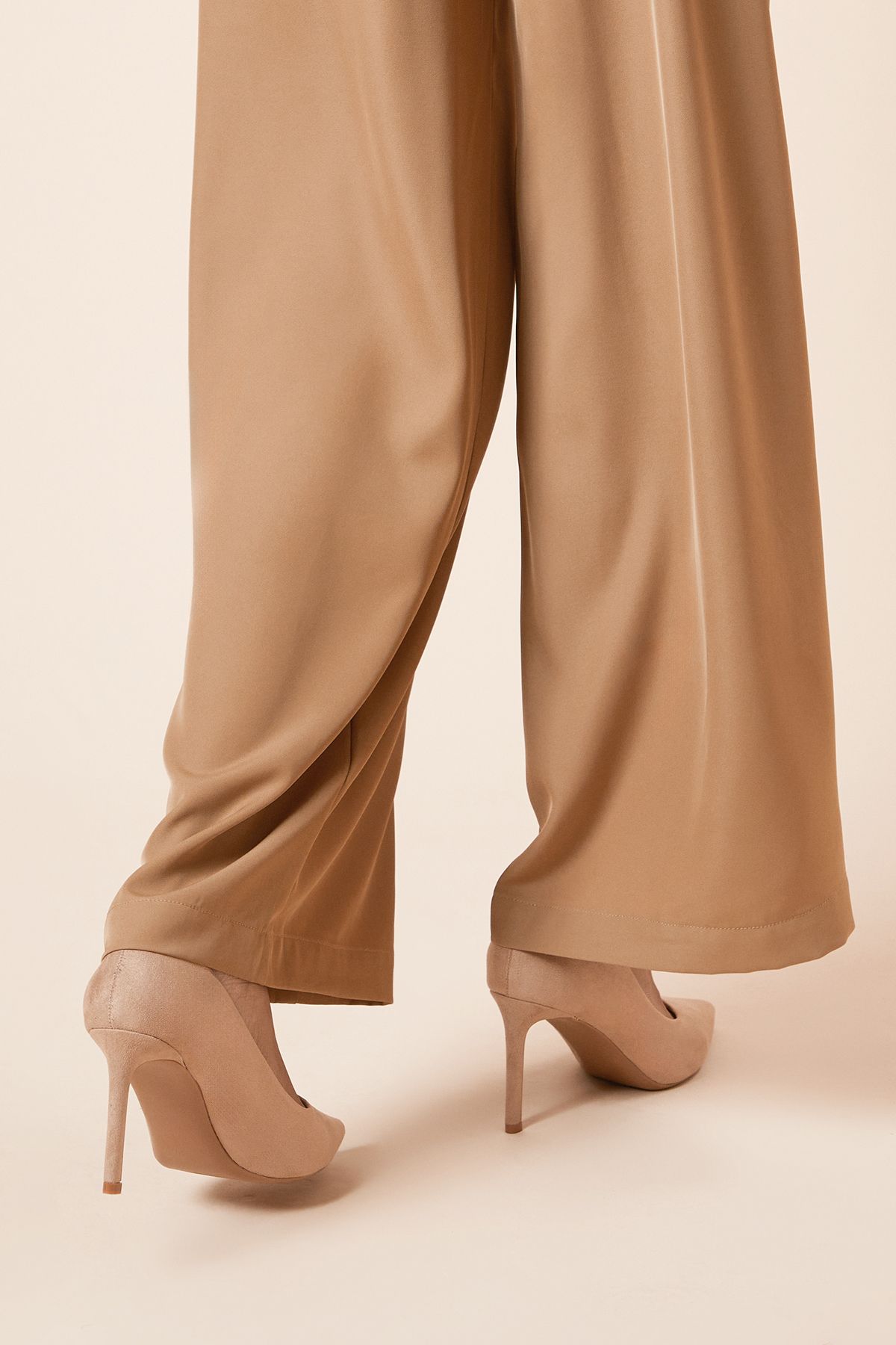 Dorothy Perkins Dash Pointed High Stiletto Heel Court Shoes Beige image 4