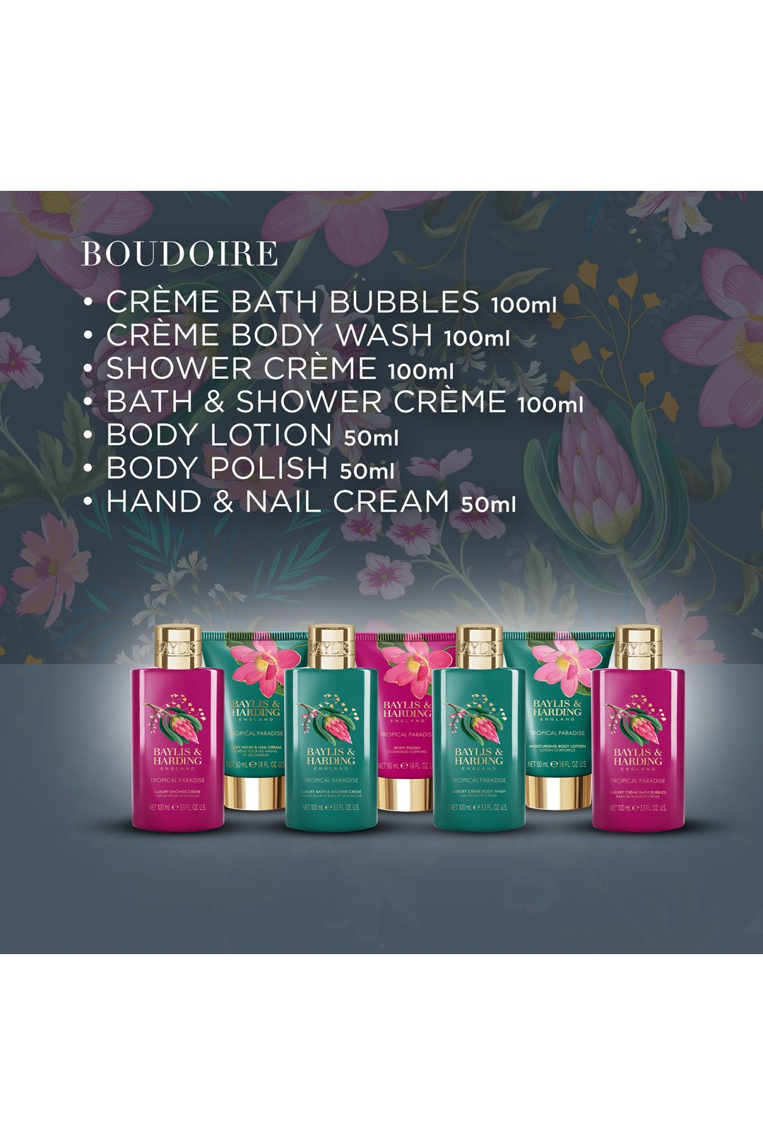 Baylis & Harding Boudoire Luxury 7 Day Essentials Gift Set Multi image 4