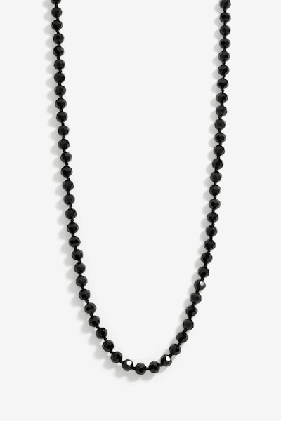 Jon Richard Jet Bead Wrap Around Necklace