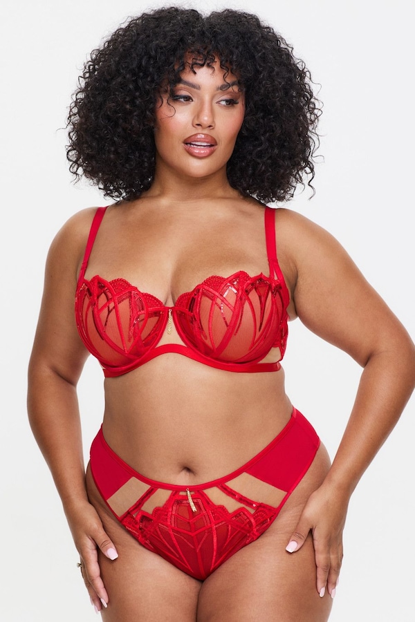 Ann Summers Desiring Decadence Non Padded Balcony Bra