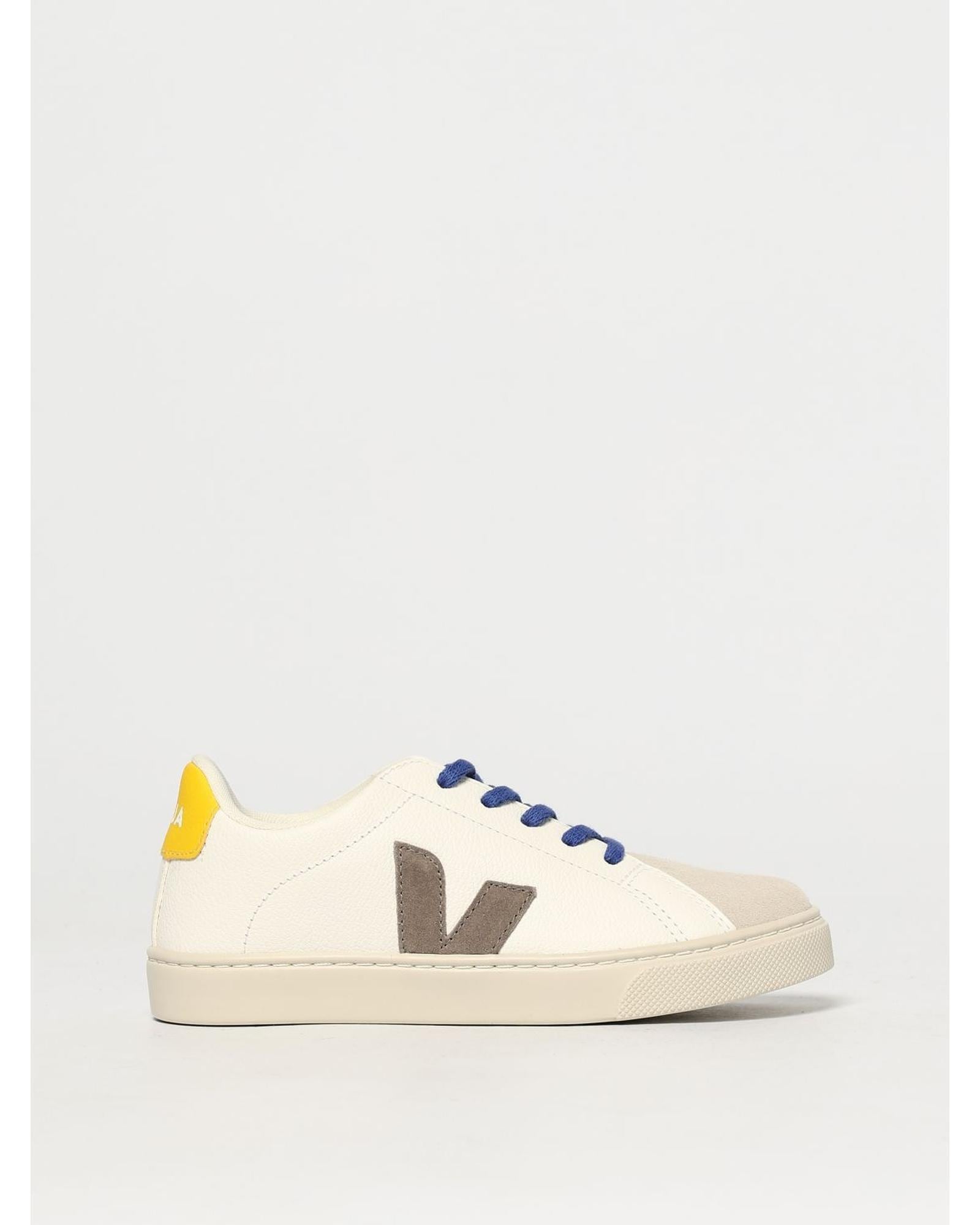 Veja V10 Extra White Sneaker Kids Footwear image 1