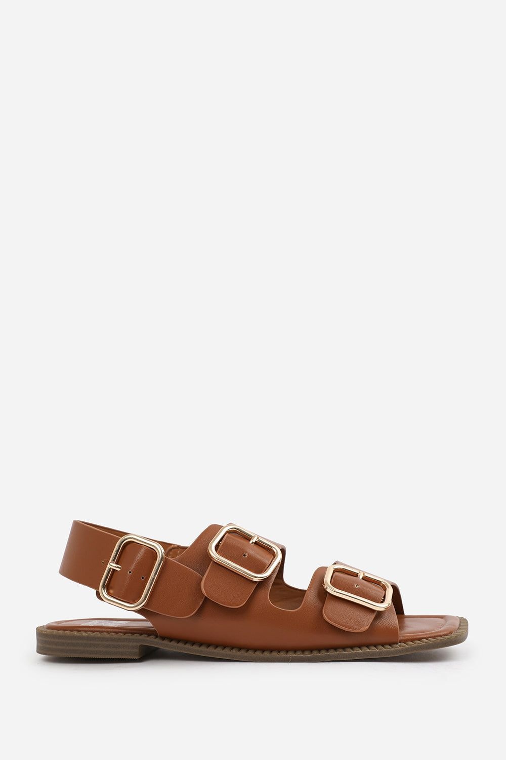 Where's That From 'Alora' Flatform Sandal With Multi Buckles Strap Detail image 2