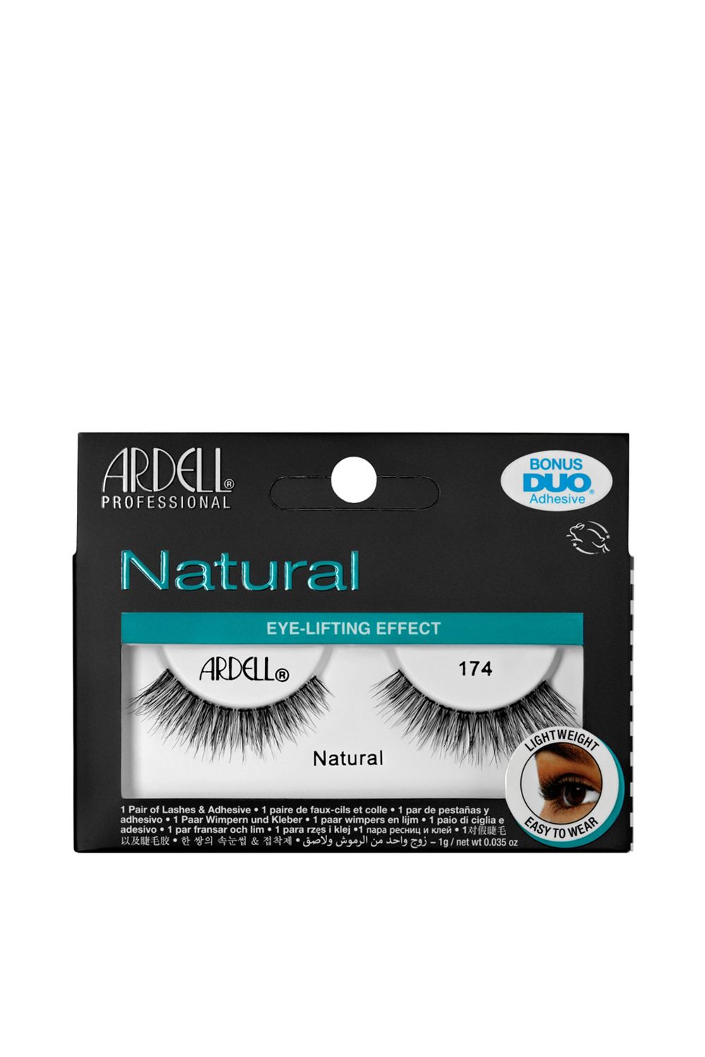 Ardell Natural Lashes 174 Black image 1