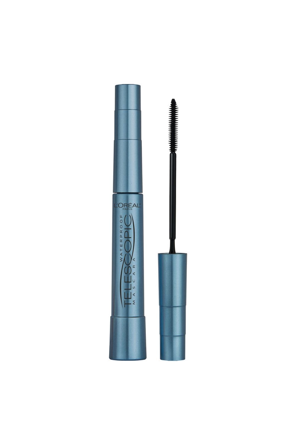 L'Oréal Paris Telescopic Lengthening Waterproof Mascara, Black 8ml Black image 1