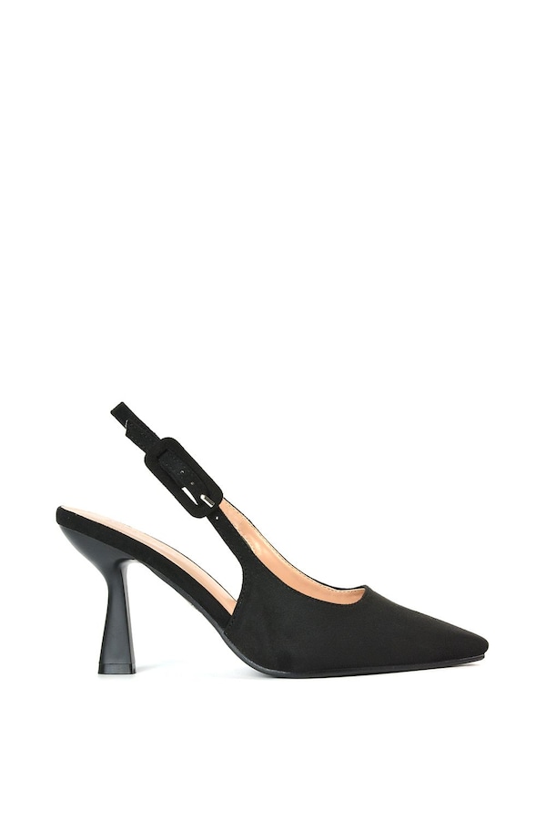 XY London 'Betty' Slingback Stiletto High Heel Pointed Toe Shoes