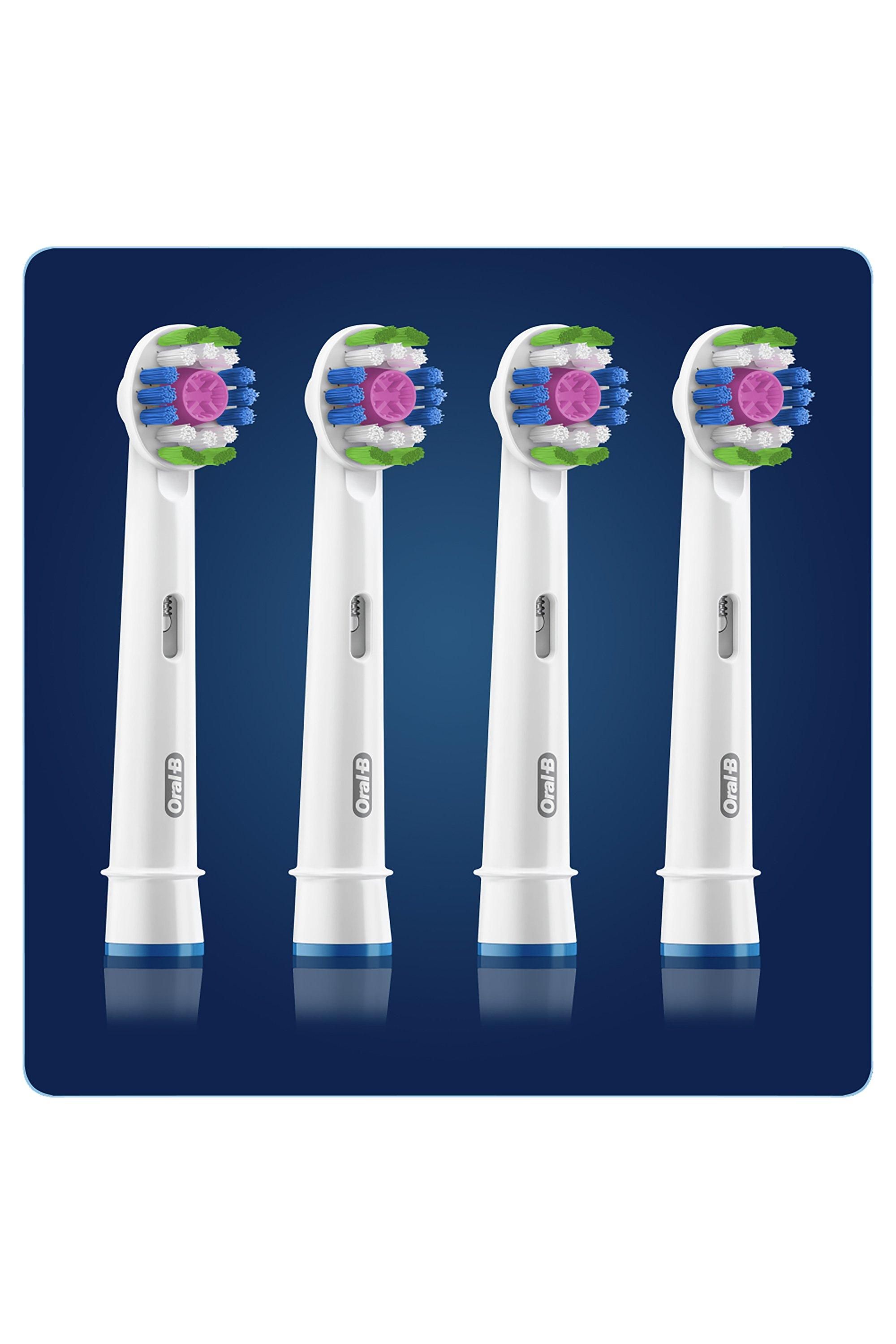 Oral B 3D White Replacement head Refills 4 Pack White image 2