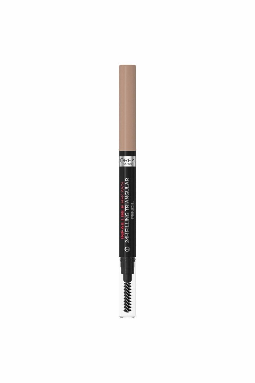 L'Oréal Paris Infaillible 24H Brow Filling Triangular Pencil 6_0 Dark Blonde image 1