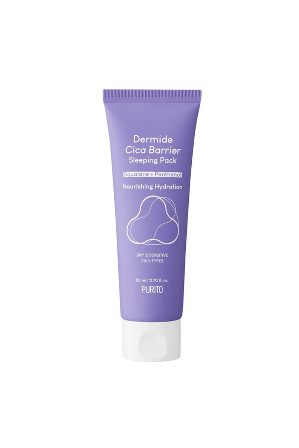 Purito Dermide Cica Barrier Sleeping Pack 80ml Multi image 1