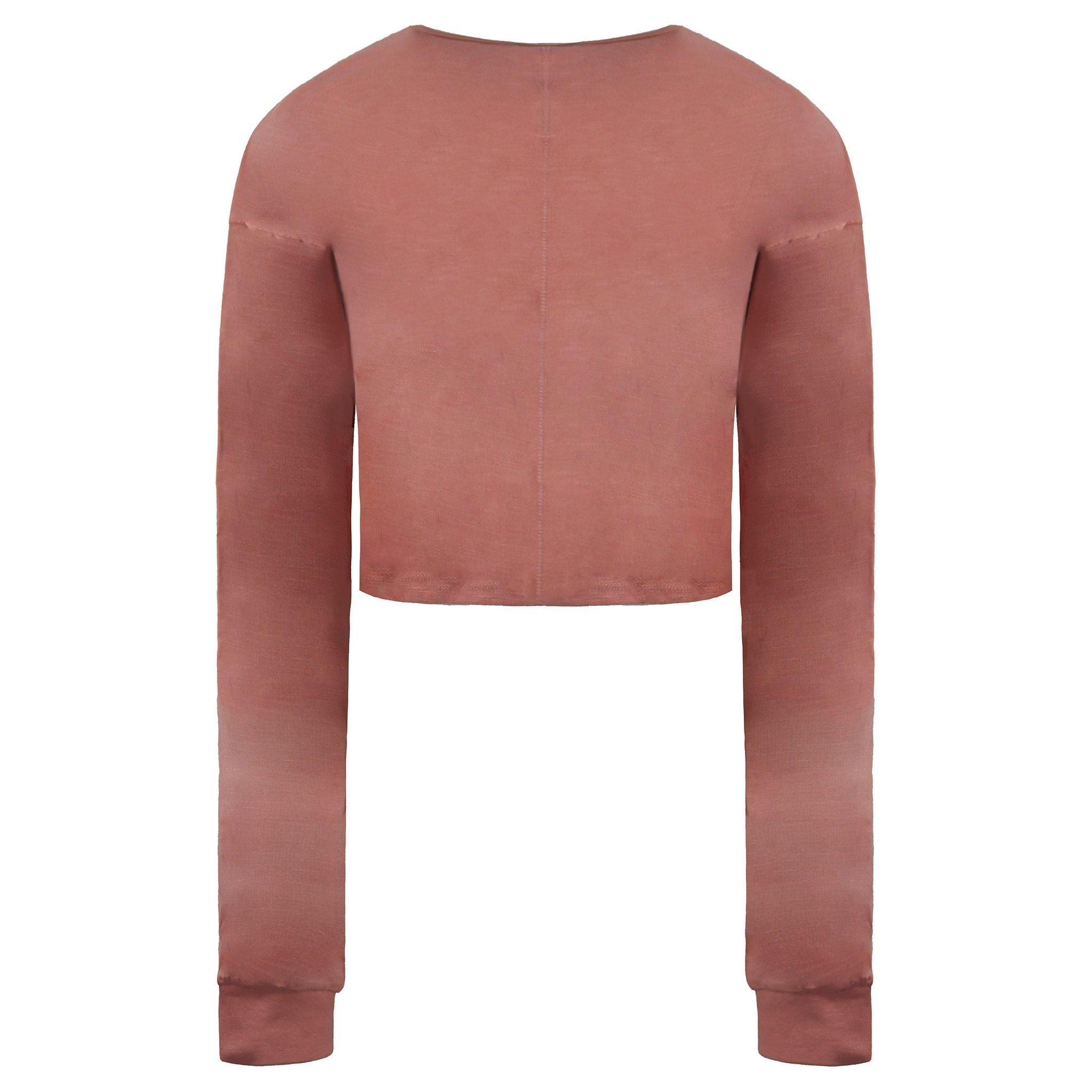 Gymshark Long Sleeve Light Pink  Crop Top image 2