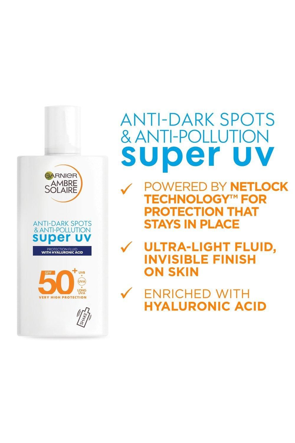 Garnier Ambre Solaire Ultra-Light Sensitive Sun Protection Face Fluid SPF50+ Multi image 8